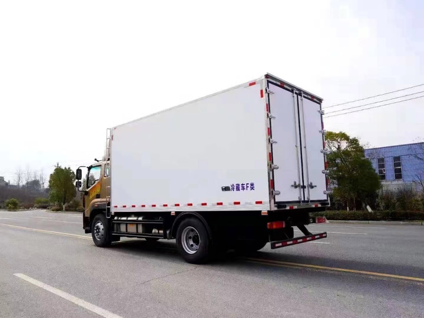 国六福田奥铃大黄蜂冷藏车